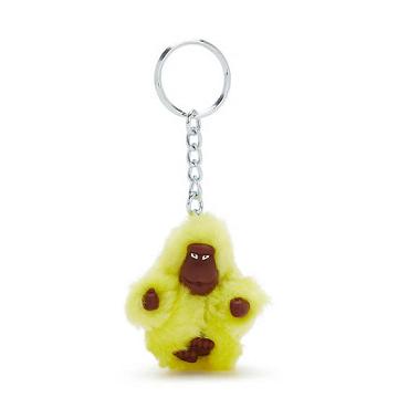 Kipling Sven Extra Small Monkey Keychain Accessories Yellow Beam | AU 1981LI